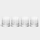Orrefors Street Old Fashioned - Set of 4