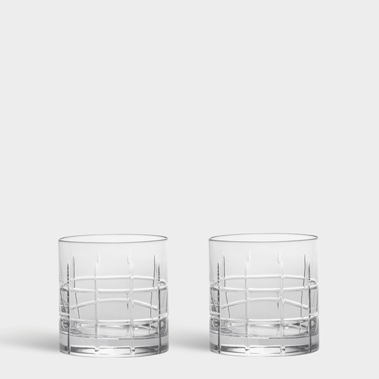 Orrefors Street Old Fashioned - Set of 2