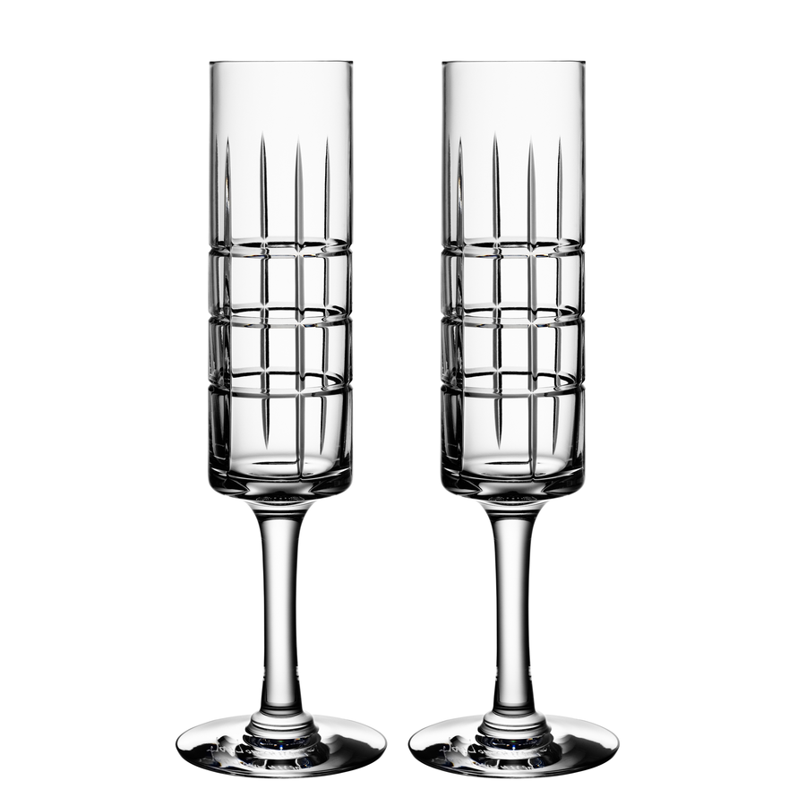 Orrefors Street Champagne - Set of 2-Orrefors-Wine Whiskey and Smoke