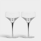 Orrefors Metropol Coupe - Set of 2-Orrefors-Wine Whiskey and Smoke