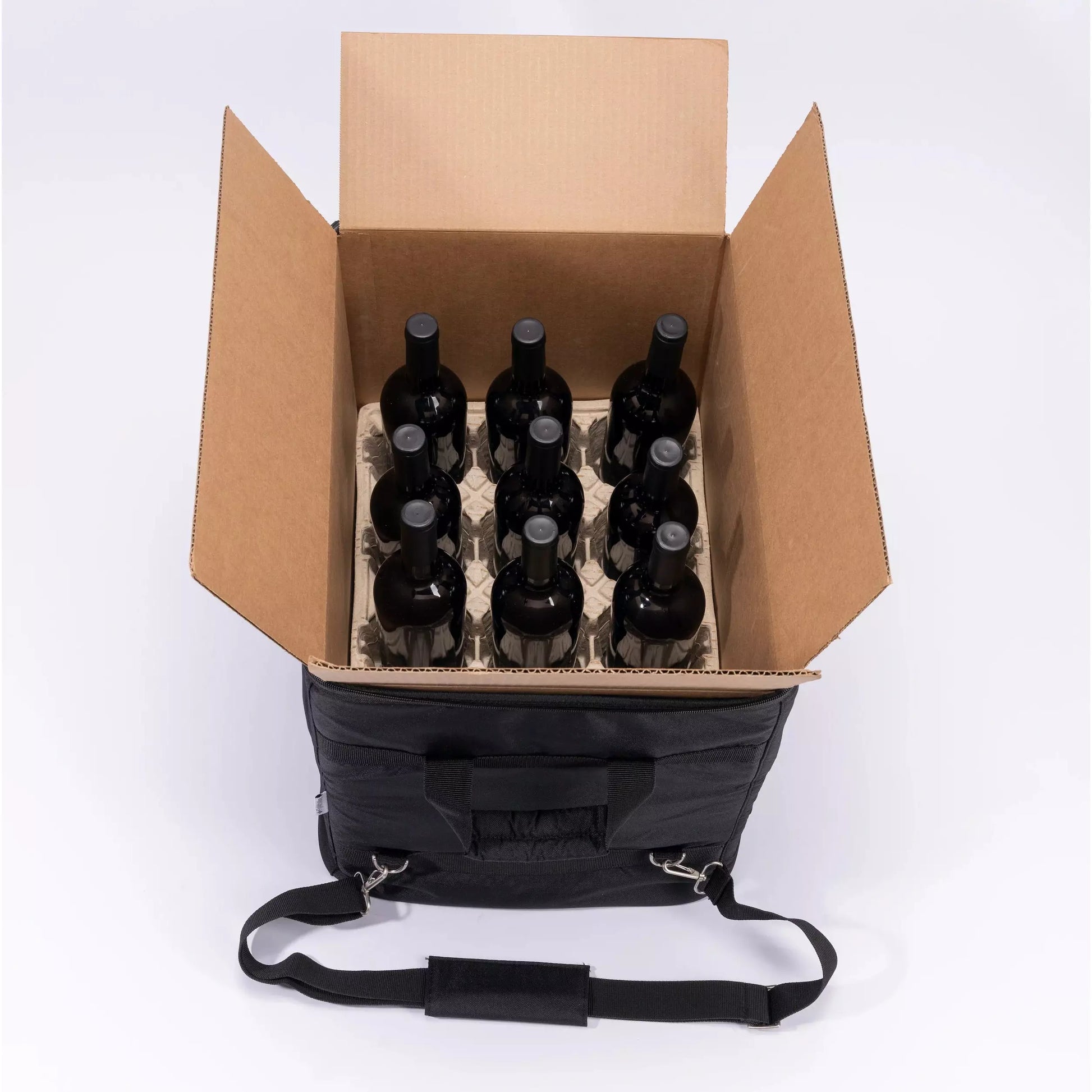 VinXpress - 12-bottle Wine Carrier-FlyWithWine-Wine Whiskey and Smoke
