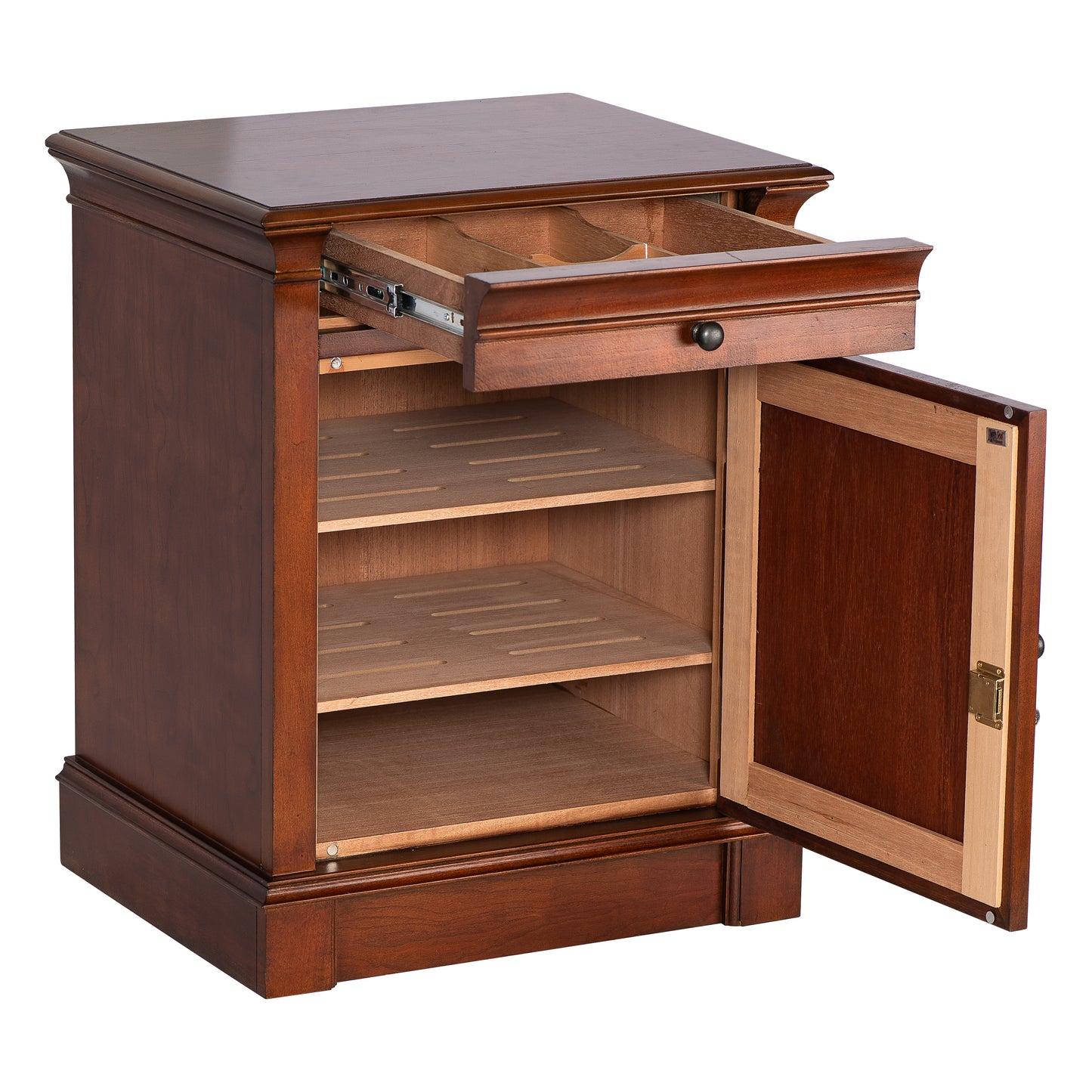Humidor Supreme Lauderdale End Table Cabinet Humidor