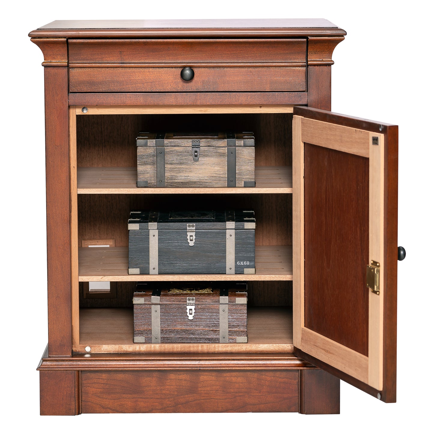 Humidor Supreme Lauderdale End Table Cabinet Humidor