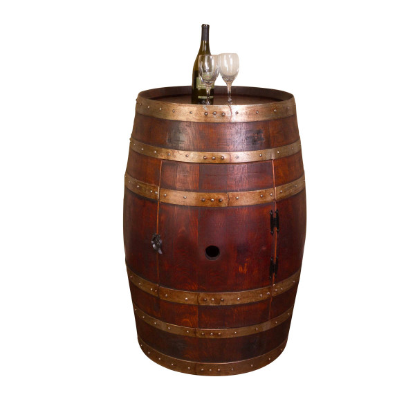 Napa East - Whole Wine Barrel Cabinet