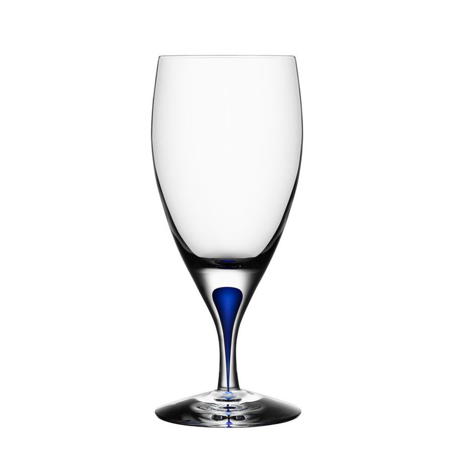 Orrefors Intermezzo Blue Iced Beverage-Orrefors-Wine Whiskey and Smoke