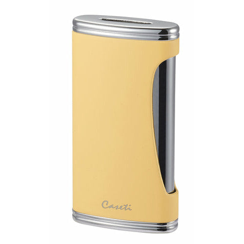 Caseti Bigflat Yellow Finish Cigar Lighter-Caseti-Wine Whiskey and Smoke