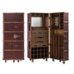 Authentic Models Stateroom Bar, Burgundy-Authentic Models-Wine Whiskey and Smoke