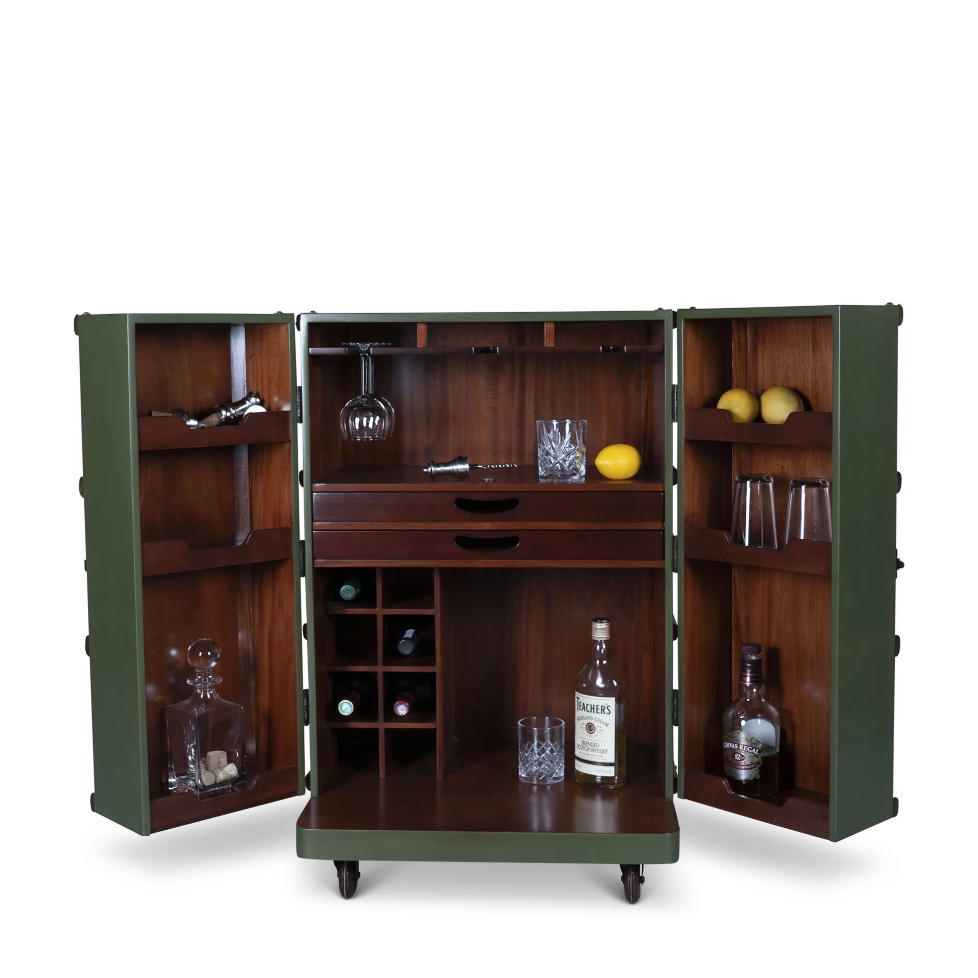 Authentic Models Polo Club Bar, Field Green-Authentic Models-Wine Whiskey and Smoke