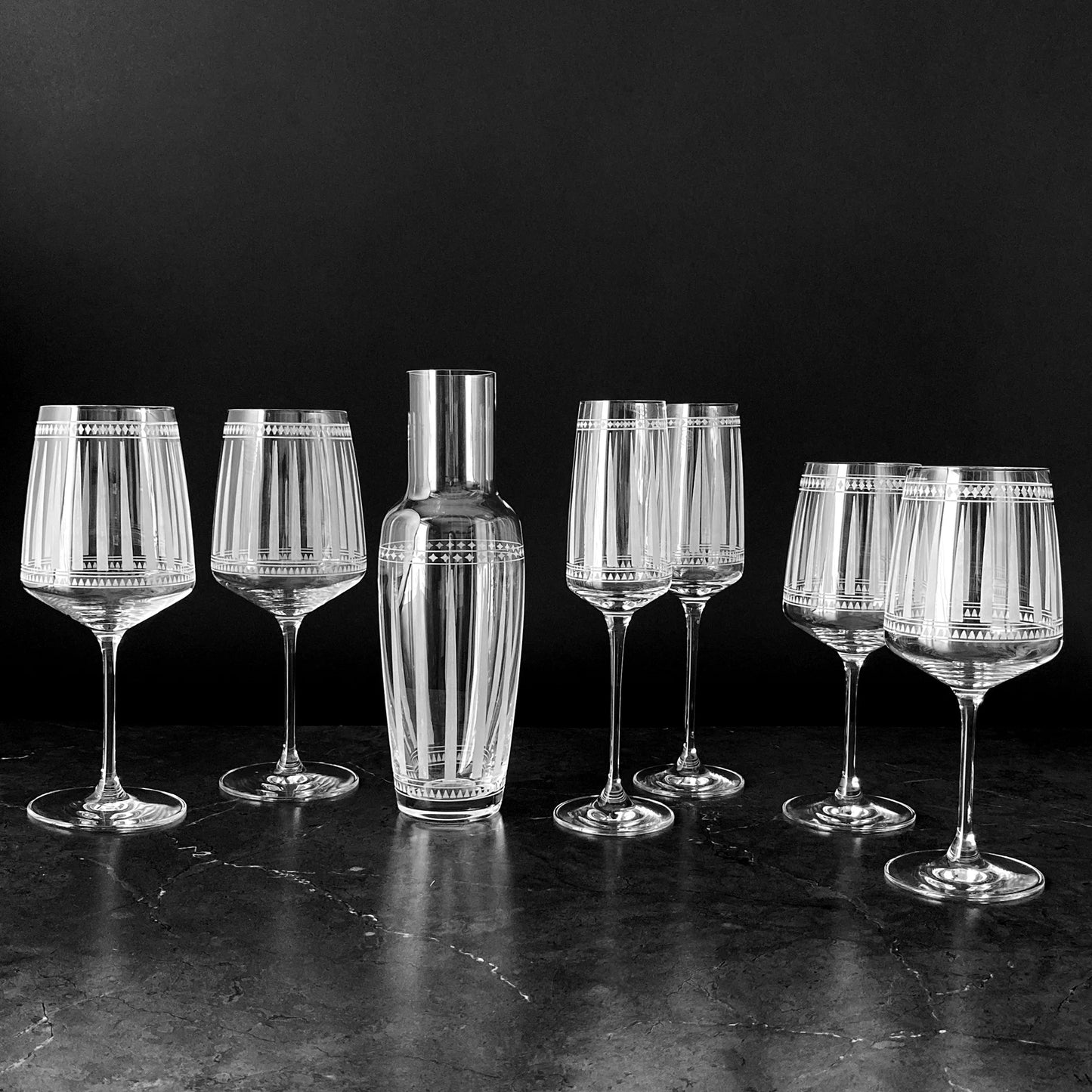 Caskata Marrakech Champagne Glasses-Caskata-Wine Whiskey and Smoke