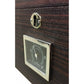 Rockefeller 130 Ct. Ebony Wood Humidor w/ 9-Cigar Lid Display Feature-Humidors-Wine Whiskey and Smoke