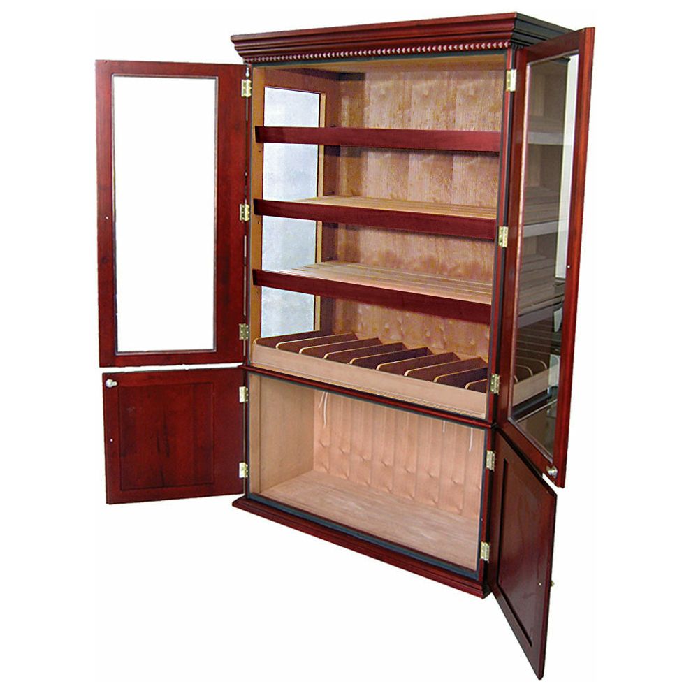 Prestige Import Group - The St. Regis Humidor - 4000 Ct. Cabinet Humidor-Prestige Import Group-Wine Whiskey and Smoke