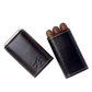 XIKAR® Envoy Triple Cigar Case-Cigar Cases-Wine Whiskey and Smoke