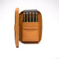 Peter James Cappuccino Leather Cigar Travel Case-Peter James-Wine Whiskey and Smoke