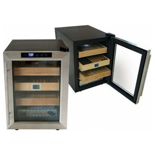 Prestige Import Group - The Clevelander - 250 Count Electric Cigar Cooler Cabinet Humidor-Prestige Import Group-Wine Whiskey and Smoke