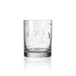 Fleur De Lis 13oz Double Old Fashioned Glass Set of 4-Rolf Glass-Wine Whiskey and Smoke