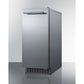Summit Appliance 62 lb. Clear Outdoor/Indoor Icemaker BIM68OSPUMP-Summit Appliance-Wine Whiskey and Smoke