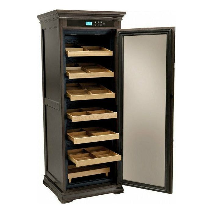 Prestige Import Group - The Remington Humidor - 2000 Ct. Electric Climate/Humidity Controlled Cabinet-Prestige Import Group-Wine Whiskey and Smoke