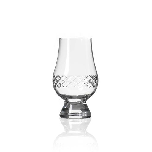 Diamond 6.75oz Scotch Glencairn Glass Set Of 4-Rolf Glass-Wine Whiskey and Smoke